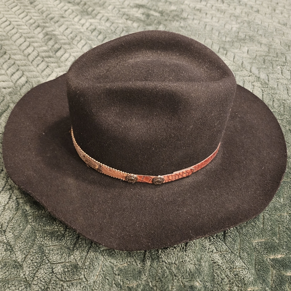 Mens Western "El Dorado" Wool Hat - Picture 2 of 9